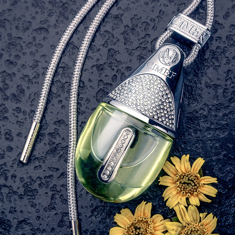 Luxury Style Car Air Freshener Hanging Perfume Pendant Bottle Auto Essential Oils Perfume Bottle Diffuser Automobiles Ornaments - view 6