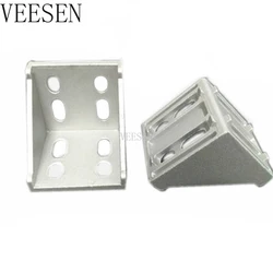 6060 8080 Aluminum Angle Brackets Corner Joint Connector for T Slot Profile or Series