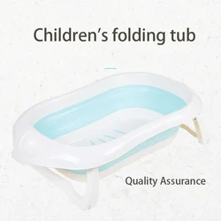 Newborn Baby Folding Bath Tub Portable Foldable Kids Washing Bathtub Folding Non-Slip Bathtub Home Multifunction Baby Product