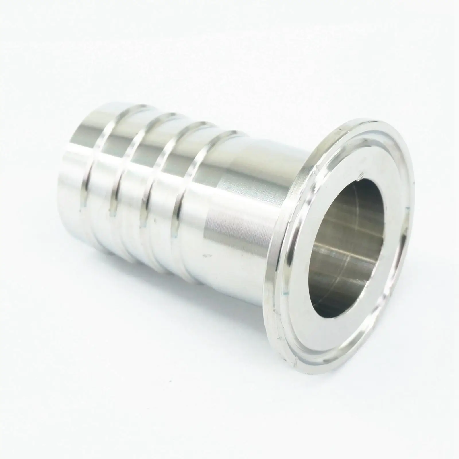 

32mm Tube Barbed- Tri Clamp 1.5" Ferrule O/D 50.5mm 304 Stainless Steel Sanitary Ferrule Clamp Pipe Connector Fitting