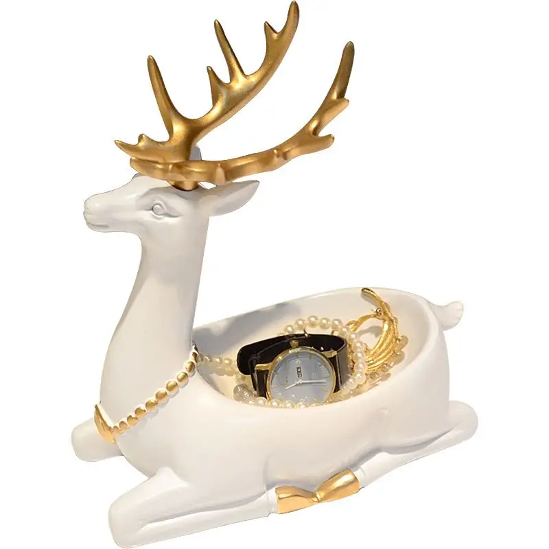 

Creative Nordic Decorative Living Room Deer Decoration Home Accessories Door Key Cabinet Porch Key Storage Box