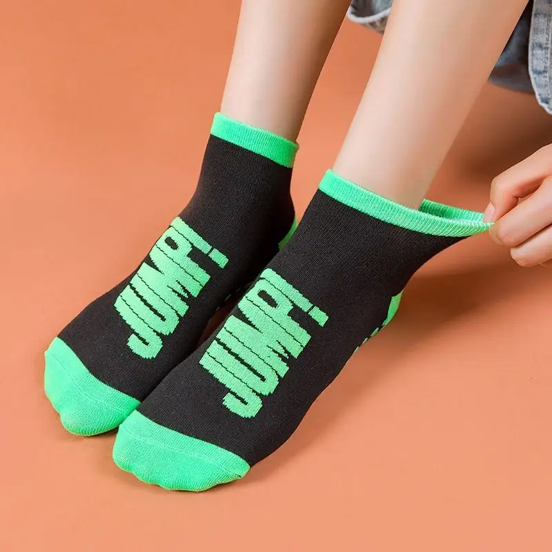 New Kids Socks Anti-Slip Floor Socks For Children Non-slip Floor Socks Boy and Girl Home Socks Ankle Thick Socks