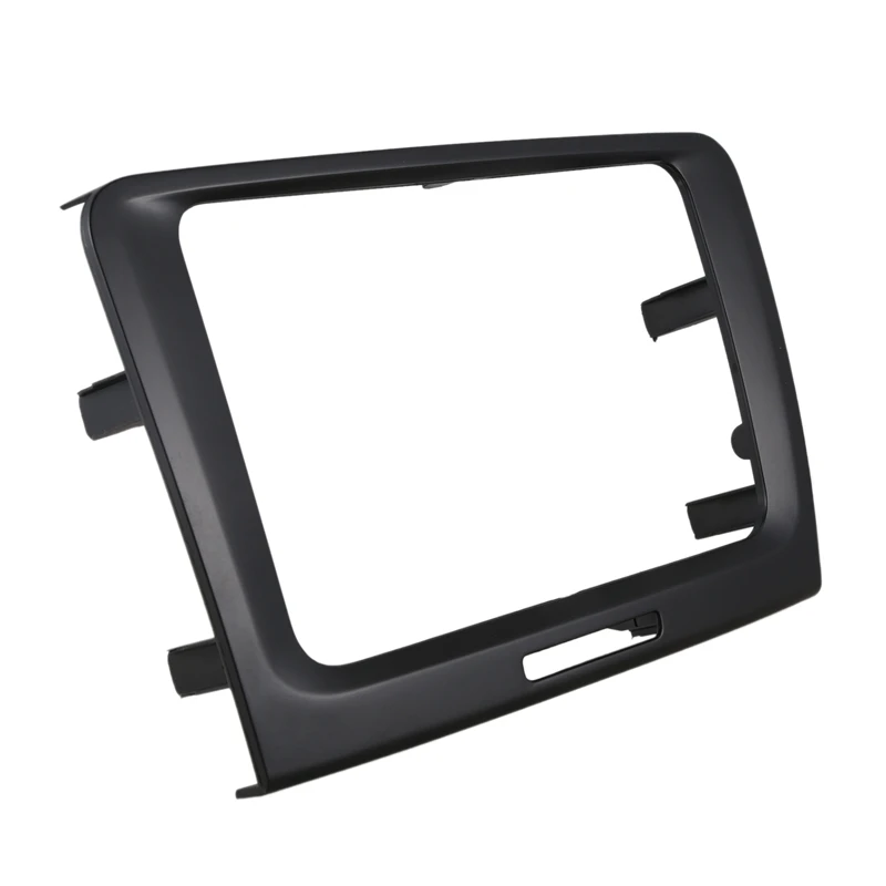 Black 220 X 130 x 210mm 2 Din Car DVD Radio Fitting Dash Panel Fascia Frame for 2009-2014 Skoda Superb