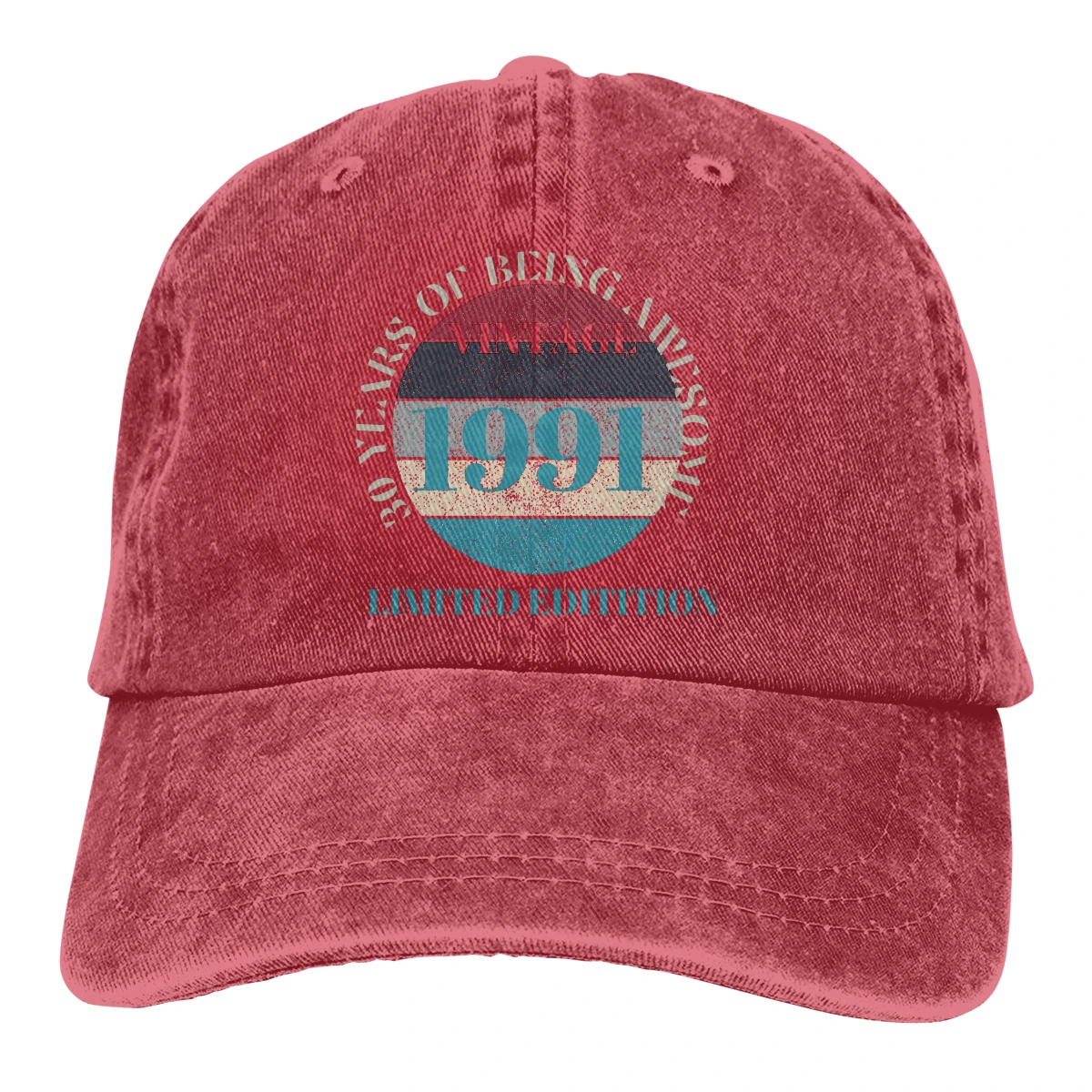 

30 Years Of Being Awesome The Baseball Cap Peaked capt Sport Unisex Outdoor Custom 30 Birthday Born in 1991 Hats