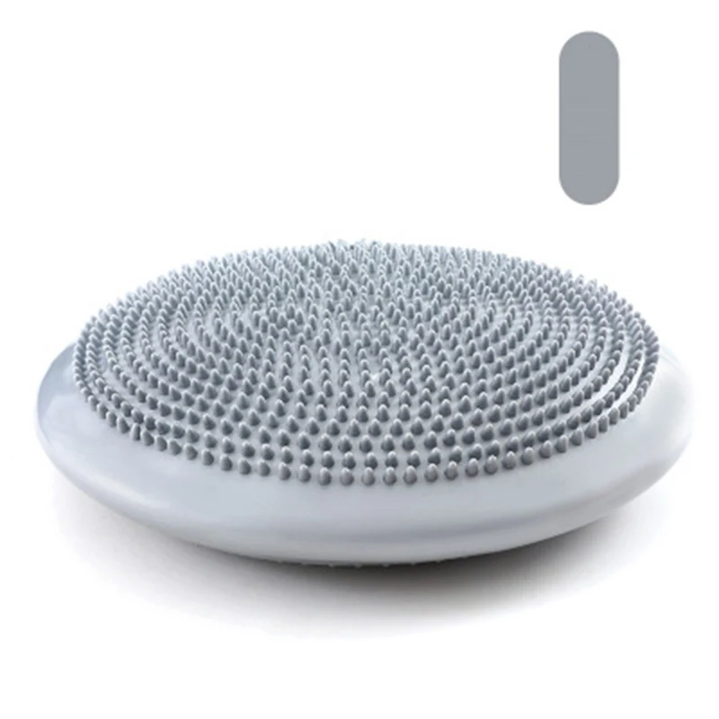 

Yoga Massage Seeking Balance Semicircle Diamond Ball Massage Foot Pad Sports Stability Training Equipment Massage Cushion PVC