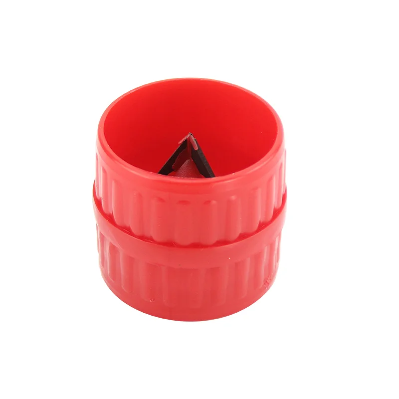 Water Pipe Chamfer Pvc/ppr Red The Pipe Chamfering Machine Plastic Pipe/brass Inside and Outside The Reamer 1 Pcs