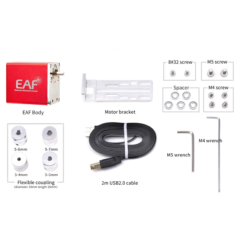 Imagem -06 - Focalizador Automático Eletrônico Padrão Zwo Eaf-nova Versão 5v