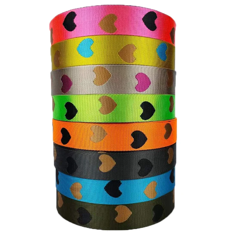 

Высокое качество 2-дюймовый дизайн с узором «любовь» жаккардовая тесьма Лидер продаж 50 мм