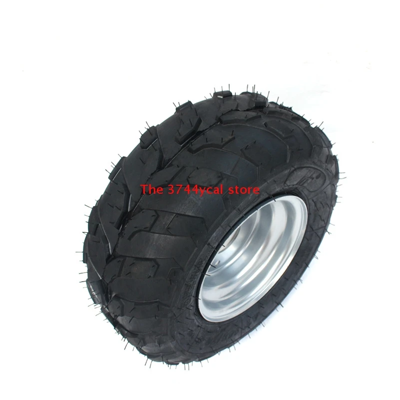 Good Quality 6 Inch ATV Wheels 145/70-6 Tire Tyre With Hub Wheel Rims Fits For Go Kart Buggie Atv Quad Bike Vehicle  Parts