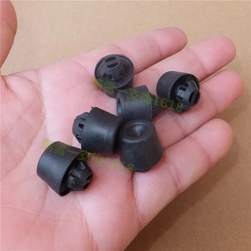 10Pcs Voiture Car Accessories For Toyota CROWN/REIZ/Corolla/Camry/RAV4 Door Buffer Block Shock-Absorbing Rubber Plug Auto Abto