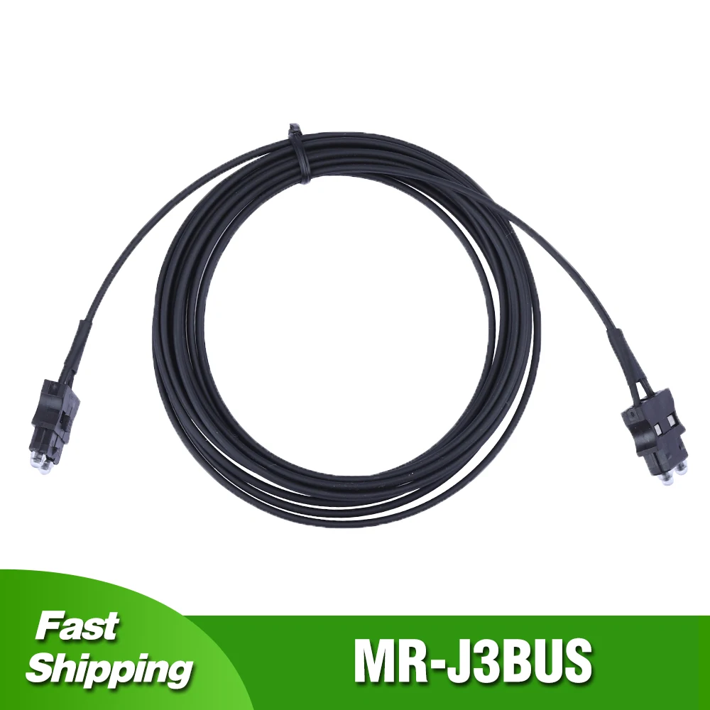 MR-J3BUS para mitsubishi servo fibra MR-J3BUS03M fanuc motor comunicação fber cabo 0.3 metros de comprimento