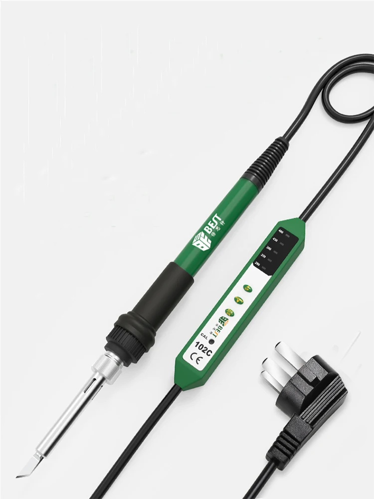 Adjustable Temperature Electric Soldering Iron 220V 110V 60W / 90W Welding Solder Rework Station Heat Pencil 1Pc Tip Repair Tool