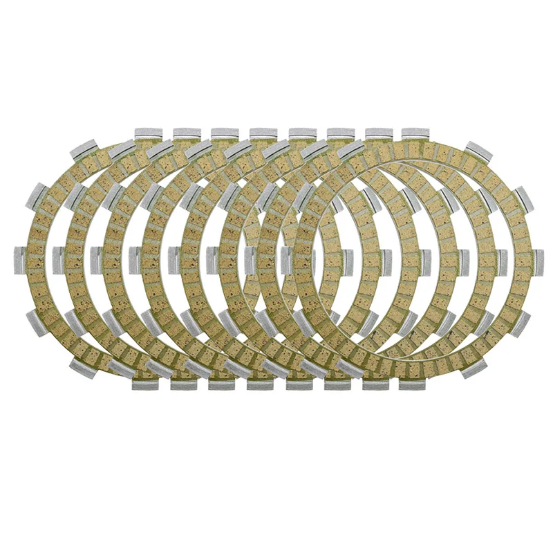 8 Pcs Paper Base Clutch Friction Plate for SUZUKI RMZ450 -2004 RM250 Champion 250 1997-2002