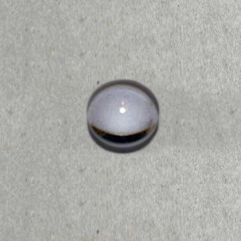 Aspheric Lens 8mm In Diameter Thickness 4mm Focal Length 4mm Glass Lens Coating 400nm-470nm Band
