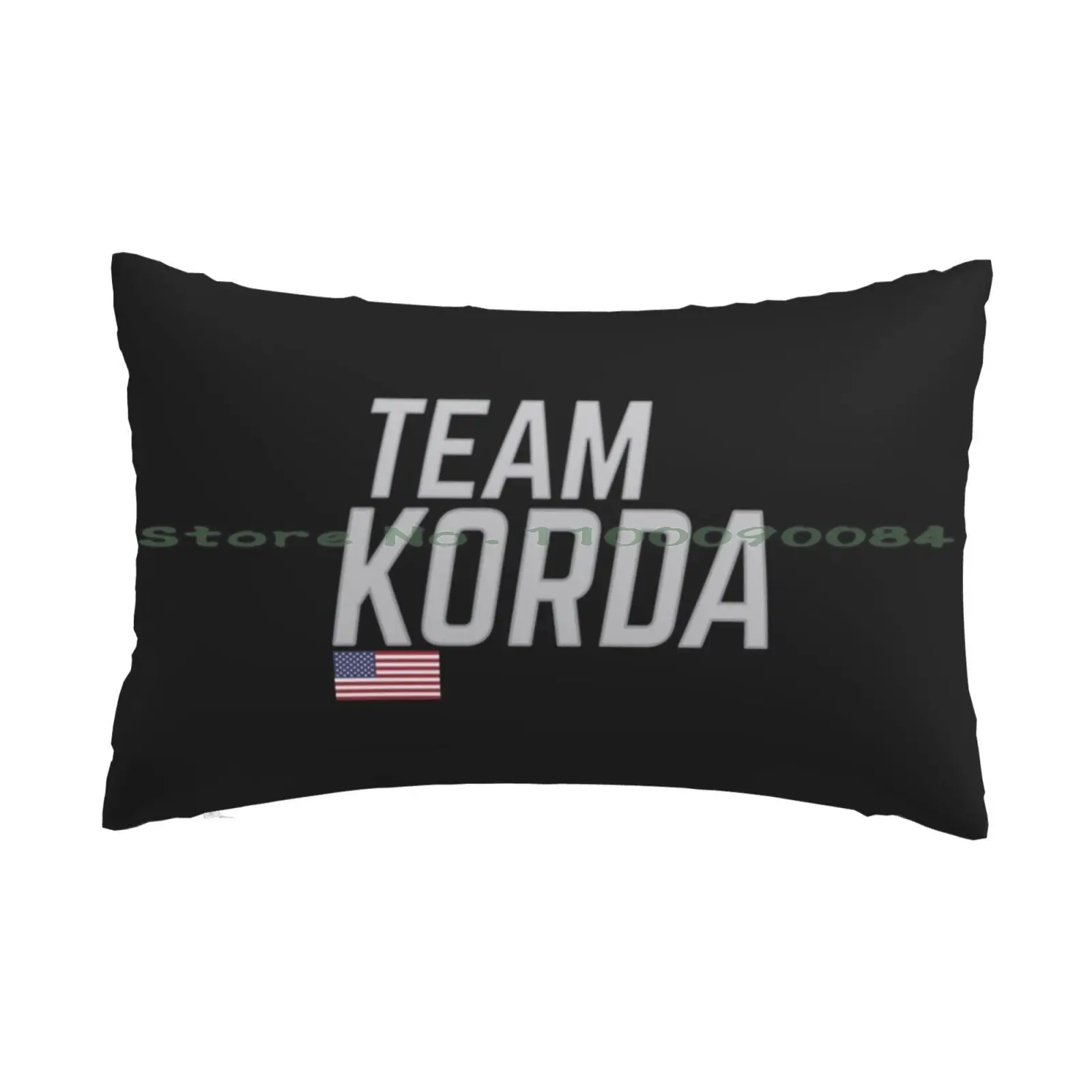 Nelly Korda-Team Korda Pillow Case 20x30 50*75 Sofa Bedroom Hannah Montana Miley Cyrus Channel Funny Meme 2000s Trendy