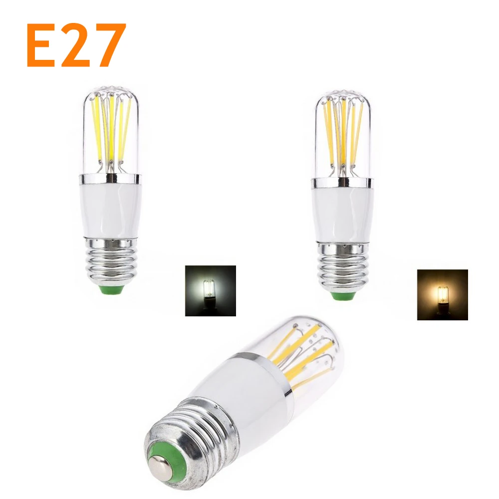 LED 필라멘트 전구, 조도 조절식 B22 총검 교체, 백열 램프, E14, E27, 3W, 4W, 6W, 30W, 40W, 60W, 220V, 110V, DC 12V