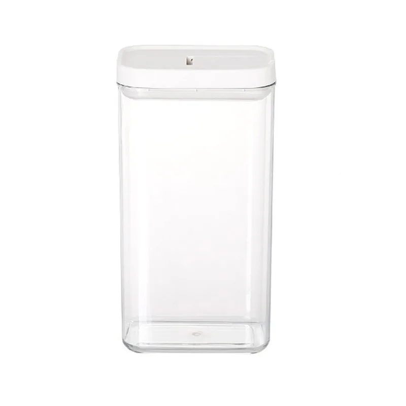 Food Storage Tank Plastic kitchen Storage Jar Box Refrigerator Noodle Multigrain Storage Plastic Container 1800/1300/800/500ML