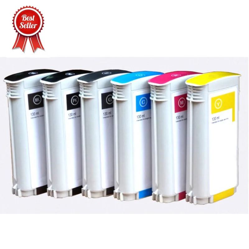 72 Ink Cartridge Replacement for HP72 Designjet T620 T2300 T770 T790 T795 T1200 C9403A C9370A-C9374A T1100 T1120 Printer