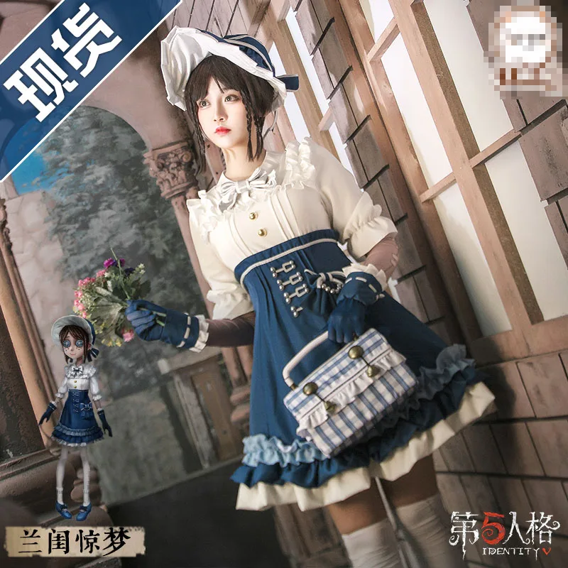 

Games Identity V Cos Gardener Emma Woods Costume Sweetie Lolita Cute Women's Dress Party Daily Dress