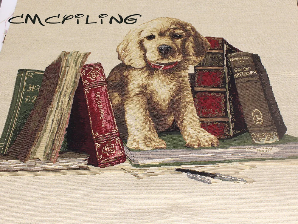 CMCYILING, garngefärbter Jacquardstoff aus Polyester-Baumwollmischgewebe, ideal zum Nähen von Kissen, Vorhängen und Taschen. – Detail 7