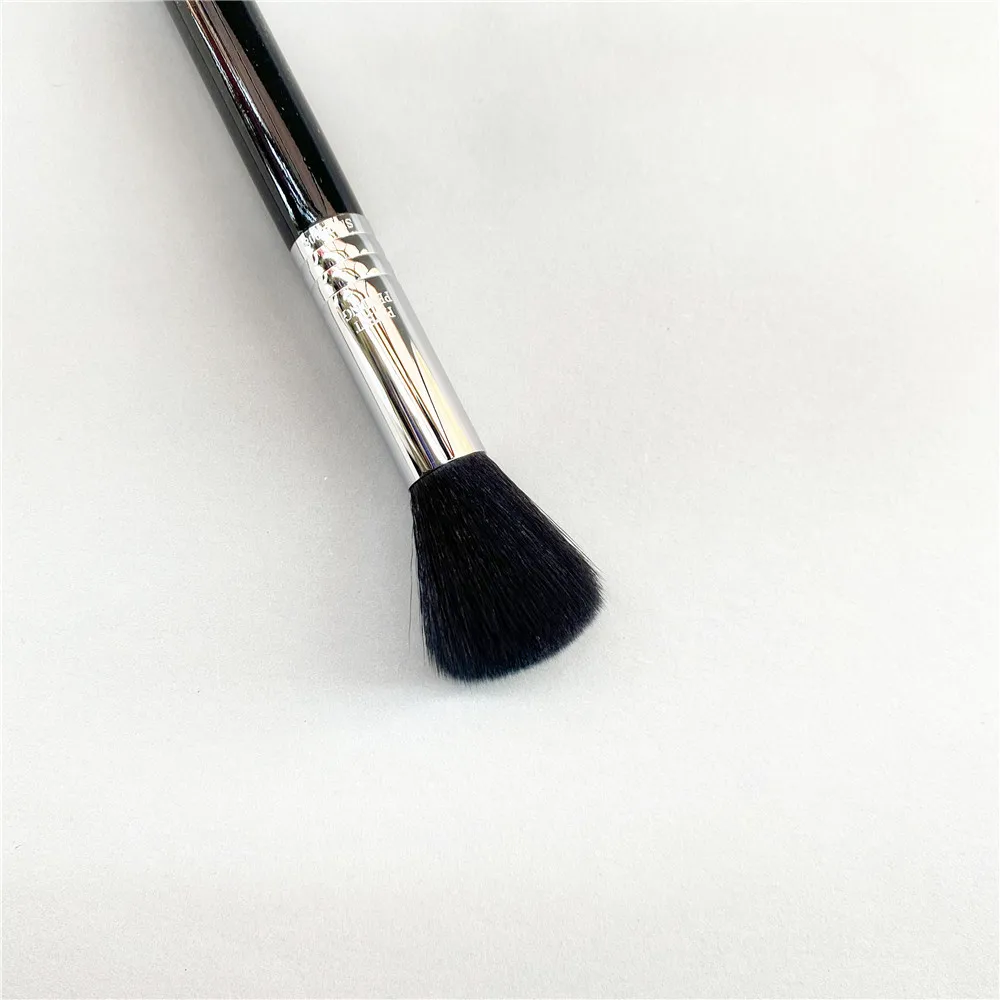 Small Cheekbone Contour Brush F05 Flat Top Fluffy Powder Contouring Blending Makeup Brush Bronzer Blusher Cosmetics Beauty Tools