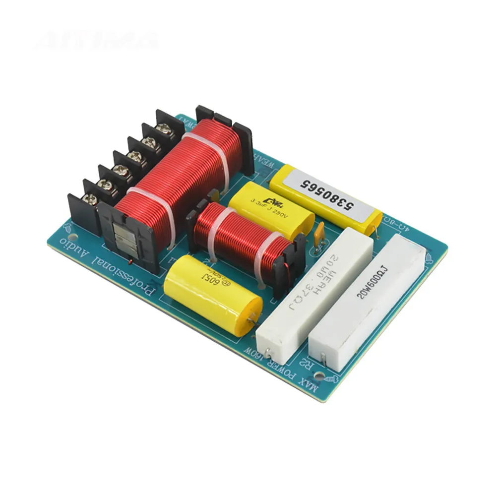 AIYIMA 150W ครอสโอเวอร์2 Way Treble วูฟเฟอร์ลำโพงวิทยุความถี่ Divider Filter โฮมเธียเตอร์2 Way Crossover เสียง DIY