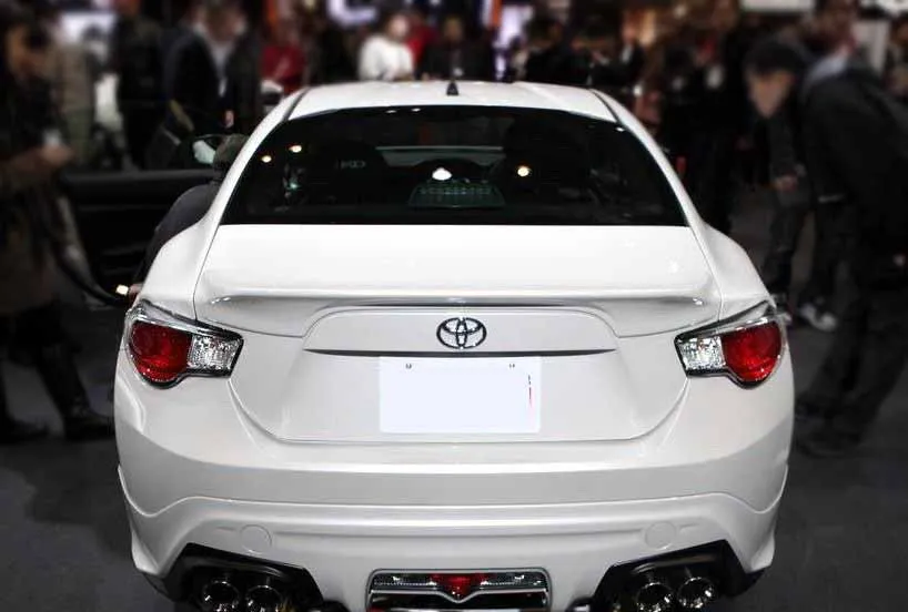 For TOYOTA GT86 Subaru BRZ Scion FR-S 2013-2017 High Quality ABS Material Car Rear Wing Primer Color Rear Spoiler