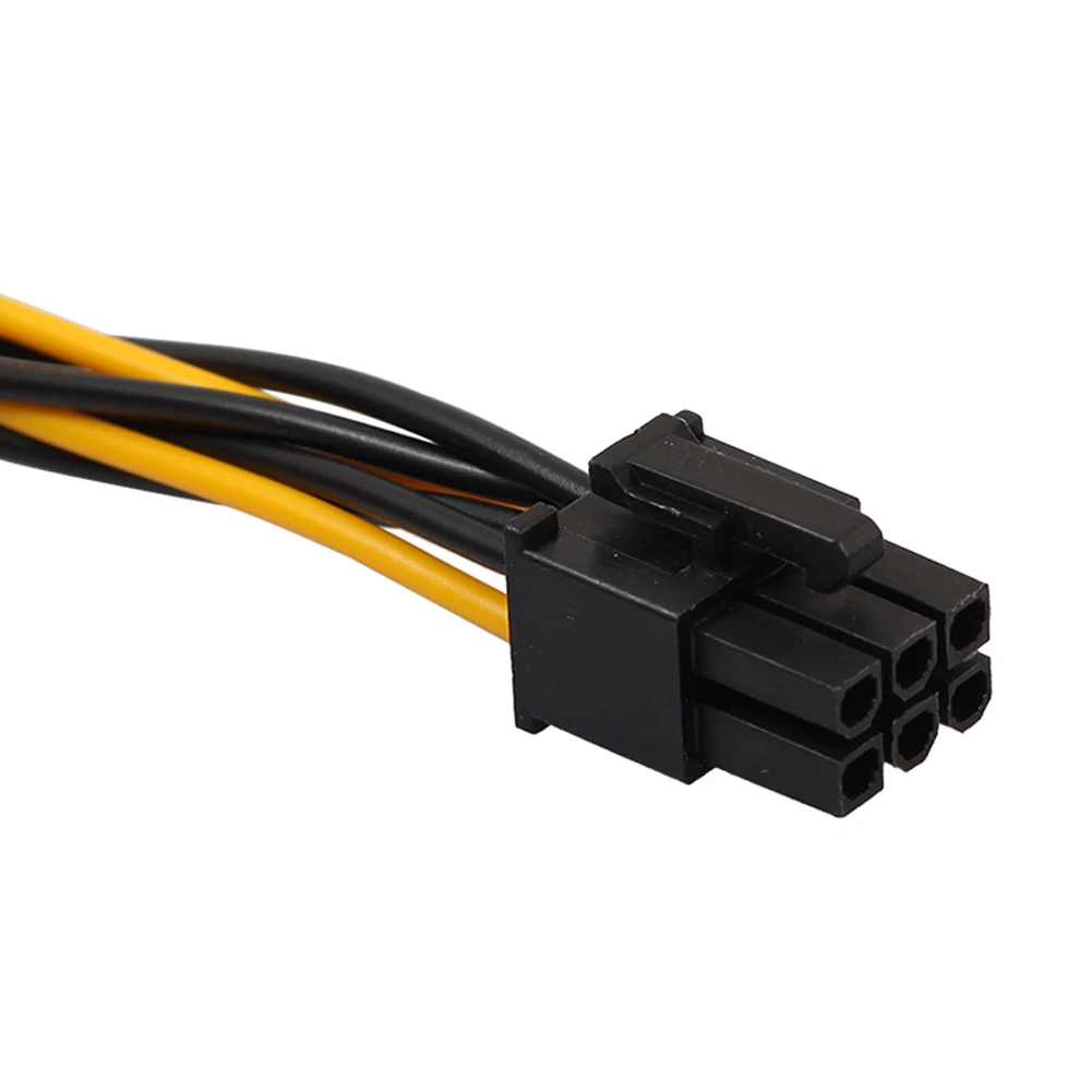 Nieuwe 7 Inch 6 Pin Pci Dual Sata 15 Pin Express Card Power Cable Connector Cord