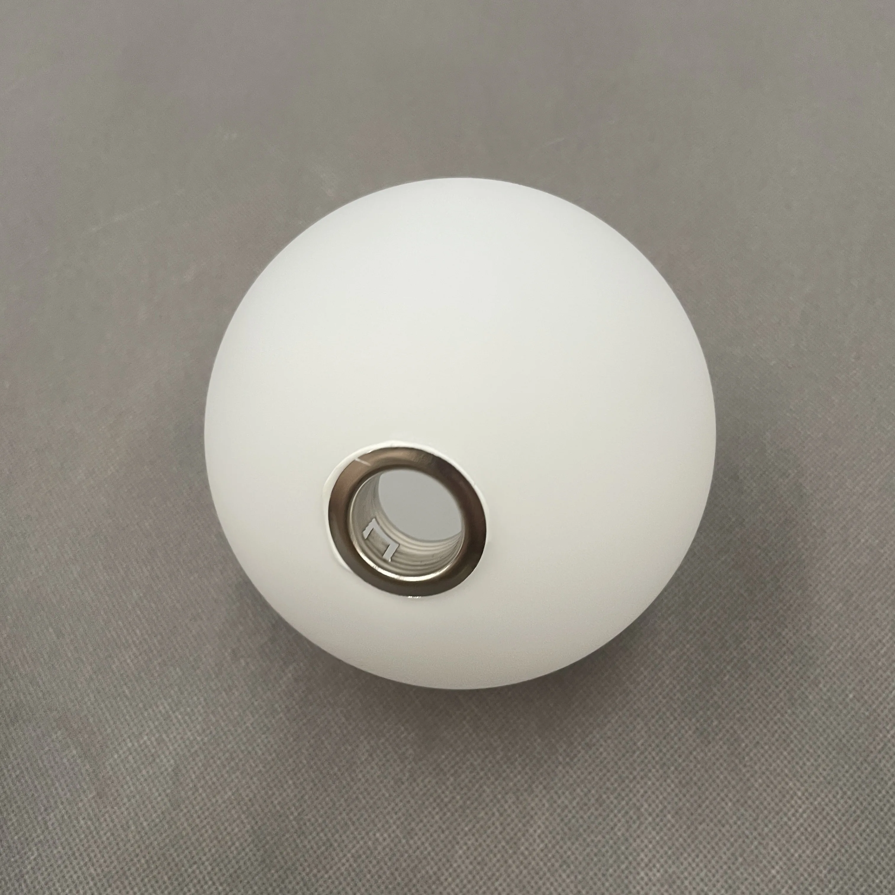 White Globe G9 Glass Lamp Shade Replacement with Thread D8cm D10cm D12cm D15cm Screw in Glass Cover for G9 Lamp Parts Accessory