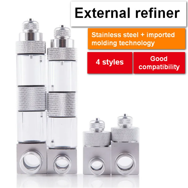 HONGYI CO2 external refiner installed outside the cylinder good atomization effect alternative to diffusion barrel