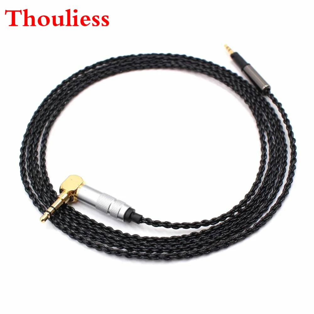 

Thouliess Hi-Fi 1,2 м 4 ядра обновления аудио кабель совместим с HD598 HD558 HD518 HD 598 наушники