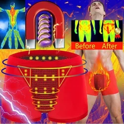 Magnetic Underwear Magnetic Home Physiological Underwear Soft Enlargement Men'S Underwear Physiological Plus Size XL-3XL