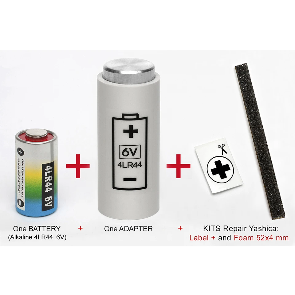ADAPTER + BATTERY + KIT: for Yashica Electro 35, GL, G, GS, GSN