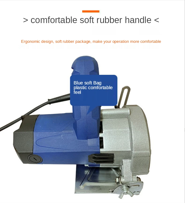 석재 목재 금속 타일용 다기능 원형 톱, 고출력 절단기, 전기 톱 전동 공구, 220V, 1.15KW