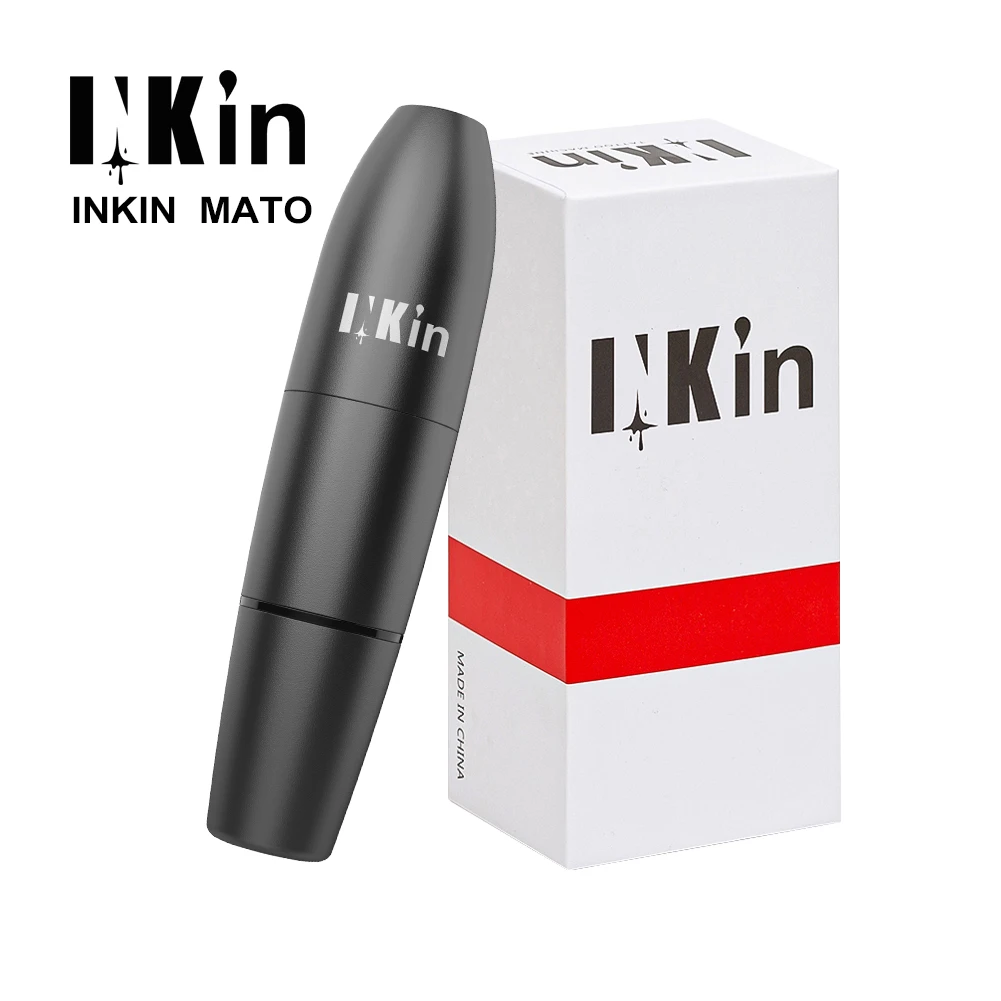 INKIN – Kit de Machine à tatouer MATO/FATO, cartouche rotative, stylo à tatouer, 32 pièces, tailles assorties, aiguilles, alimentation électrique