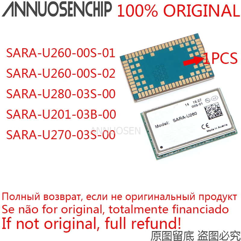 

1x SARA-U260-00S-01 SARA-U260-00S-02 SARA-U280-03S-00 SARA-U201-03B-00 SARA-U270-03S-00 SARA-U260 SARA-U280 SARA-U201 SARA-U270