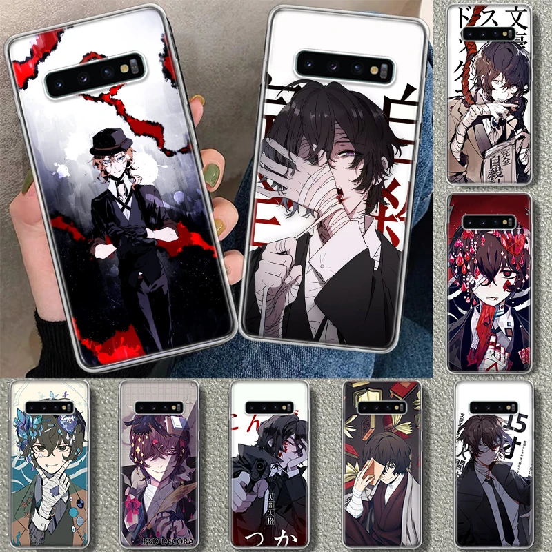 Bungou Stray Dogs Dazai Osamu Phone Case Cover for Samsung Galaxy S20 S21 FE S22 S23 S24 Ultra S10 S10E S9 S8 Plus + Art Gift