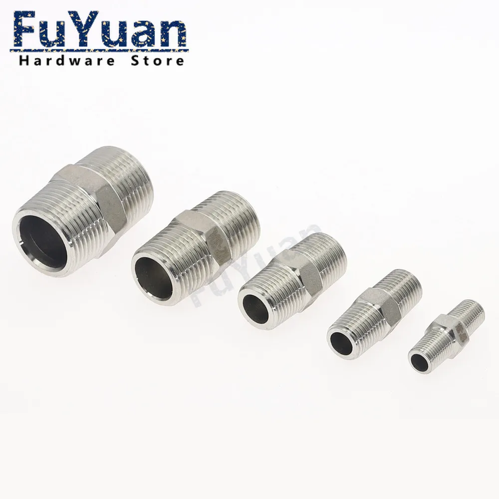 SS304 fittings Stainless Steel threaded connector Adapter 1/8\