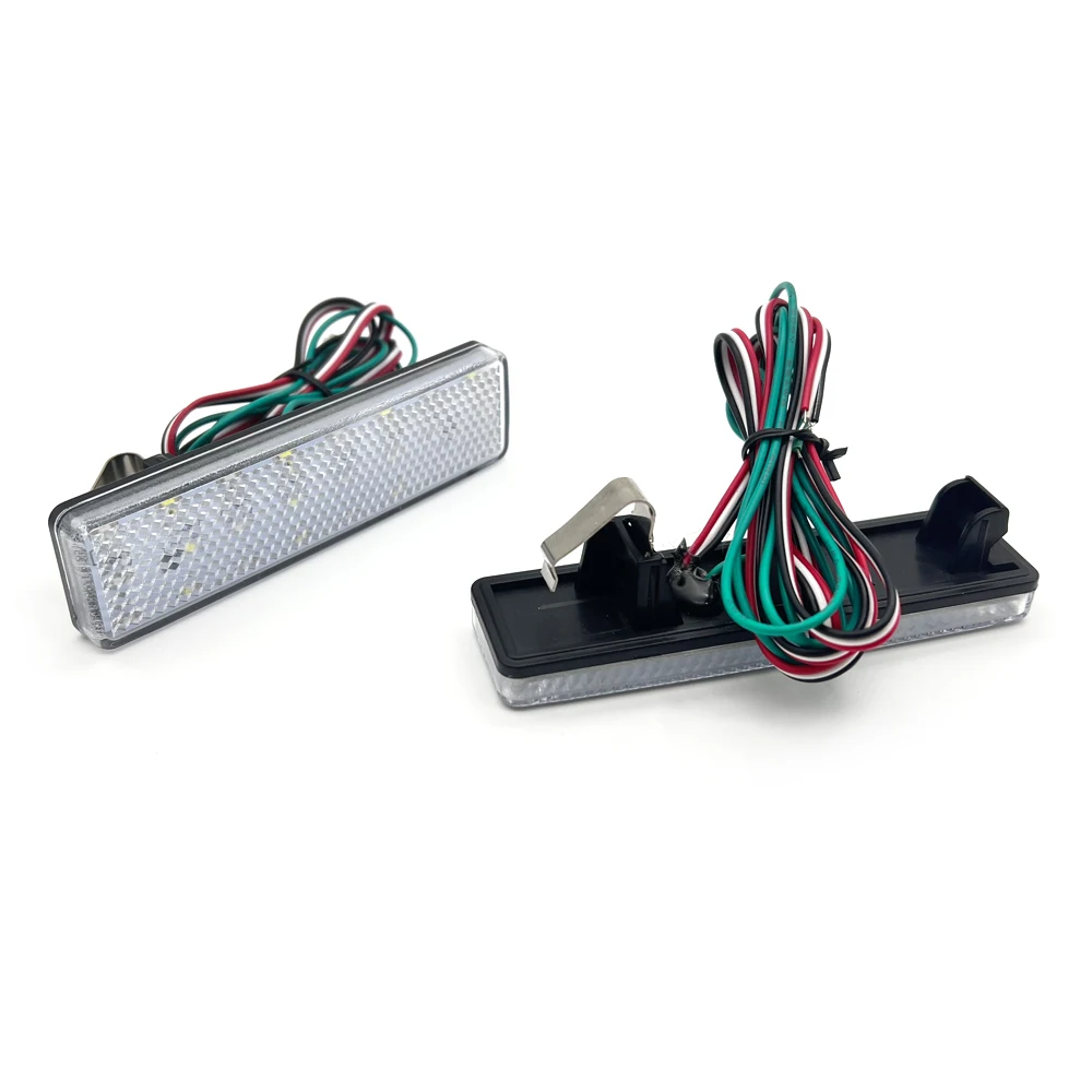 LED Rear Bumper Reflector Warning Light For Nissan Primastar NV300 Opel Vauxhall Renault Master Trafic Reversing Braking Light
