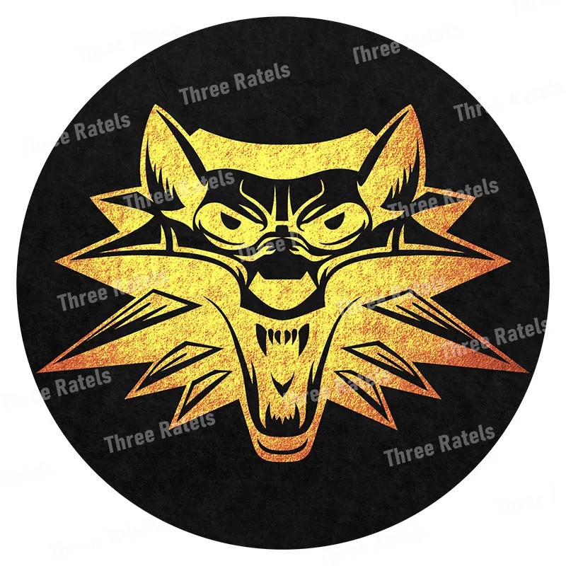 Three Ratels CM32 Pop style wild wolf head totem sticker personalized car sticker room decoration Decal