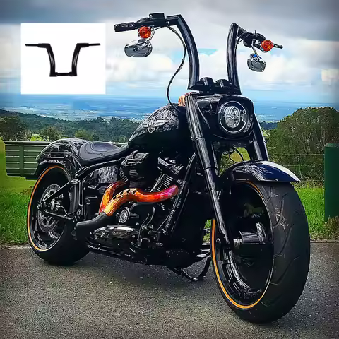 Motorcycle 2 "Ape hanger handleba 12" 14" High fit for Harley 883 1200 Road King Breakthrough Dana Street Fighter Modified grip