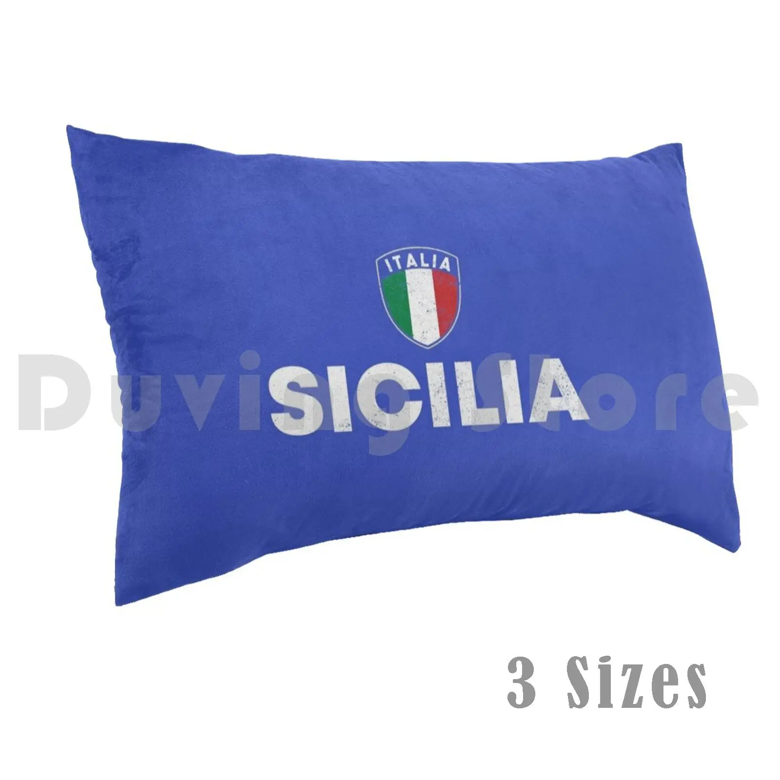 

Sicilia Pride Sicilian Siciliano Heritage Pillow Case Printed 50x75 Italia Italy Italian Italian