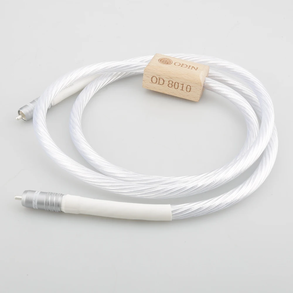 High Quality Odin Pure Silver Coaxial Digital Cable Fever Audio Cable AES/EBU Signal Cable