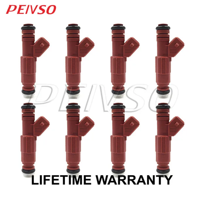 CHKK 8pcs 0280155759 9454556 30LB Fuel Injector For Volkswagen/ Audi /Ford 1.8T Turbo 2.3L