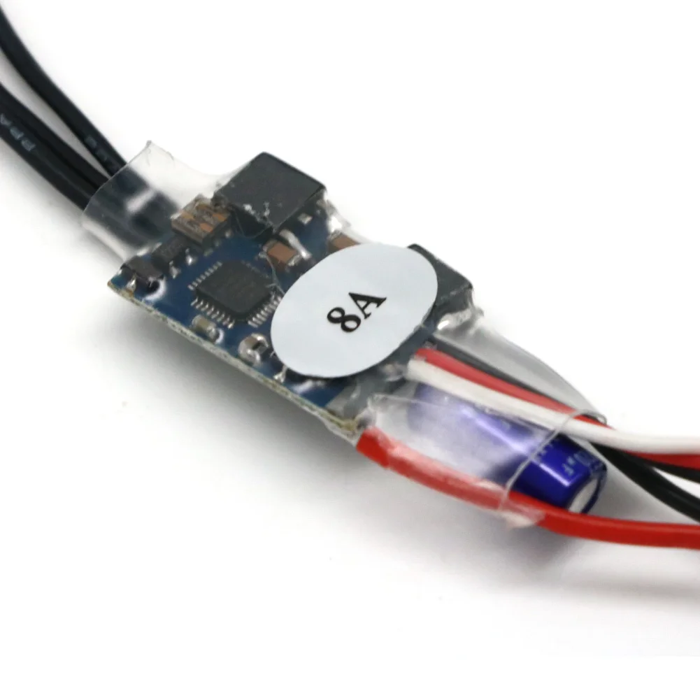 2-3S RC ESC 6A 8A 10A 12A 15A 20A 30A 40A Bürstenloser Elektronischer Geschwindigkeitsregler Mit 5V UBEC Für RC Flugzeug Multicopter Drohne – Detail 26