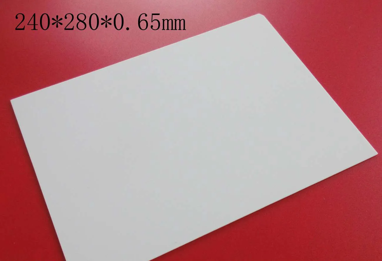 96 Alumina Ceramic Sheet 127X127X2 1 0.5mm Ceramic Experiment Board Setter Plate Square Heat Sink