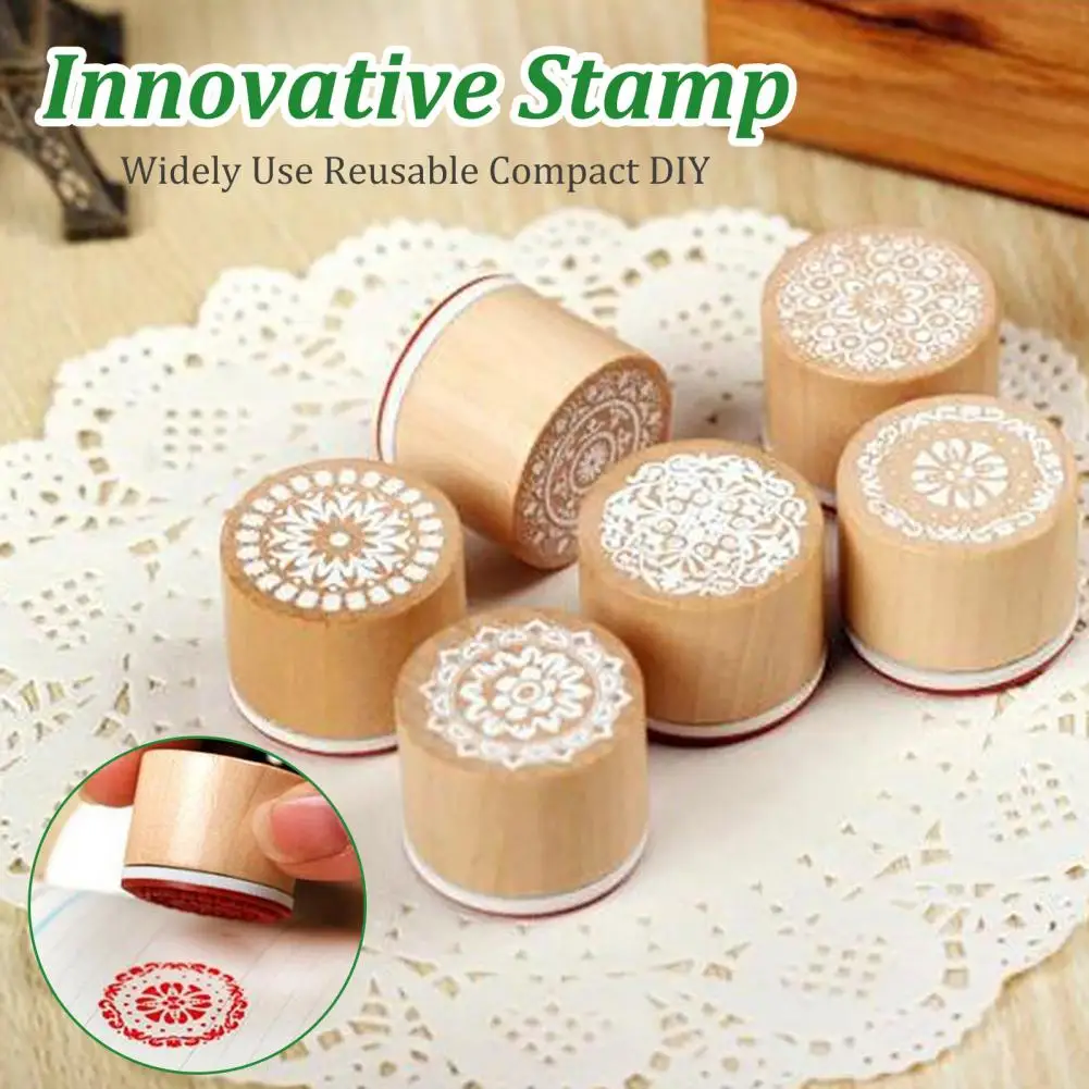 Easy Carry Corrosion Resistant Mini Compact Round Stamp for Daily Use