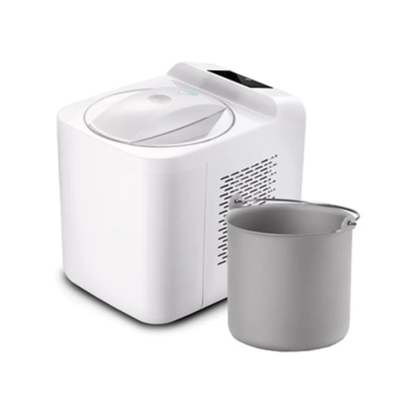 Household Full Automatic Soft Hard Ice Cream Maker Machine Intelligent Sorbet Fruit Yogurt Ice Maker Dessert Maker 1L