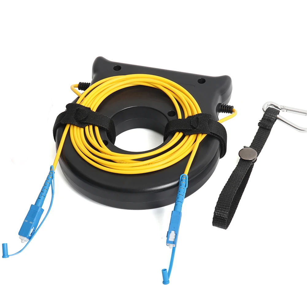 LC SC OTDR Dead Zone Eliminator Fiber Rings Reel Fibre Coil 1000M 1km Fiber Optic OTDR Launch Cable Box 1310 1550nm Single Mode