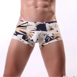 Men's Underwear Ice Silk Summer Seamless Underpants Male Pants Boxer Man Casual Plus Size Underwear Men Panties 2024